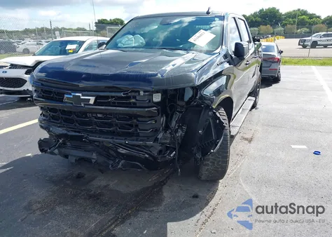 2024 Chevrolet Silverado 1500 2Wd Short Bed Rst из США, поврежденный, VIN 1GCPADEKXRZ188306